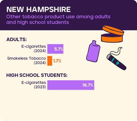 Other tobacco use in New Hampshire 2026