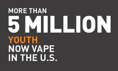 5 million youth now vape in the US