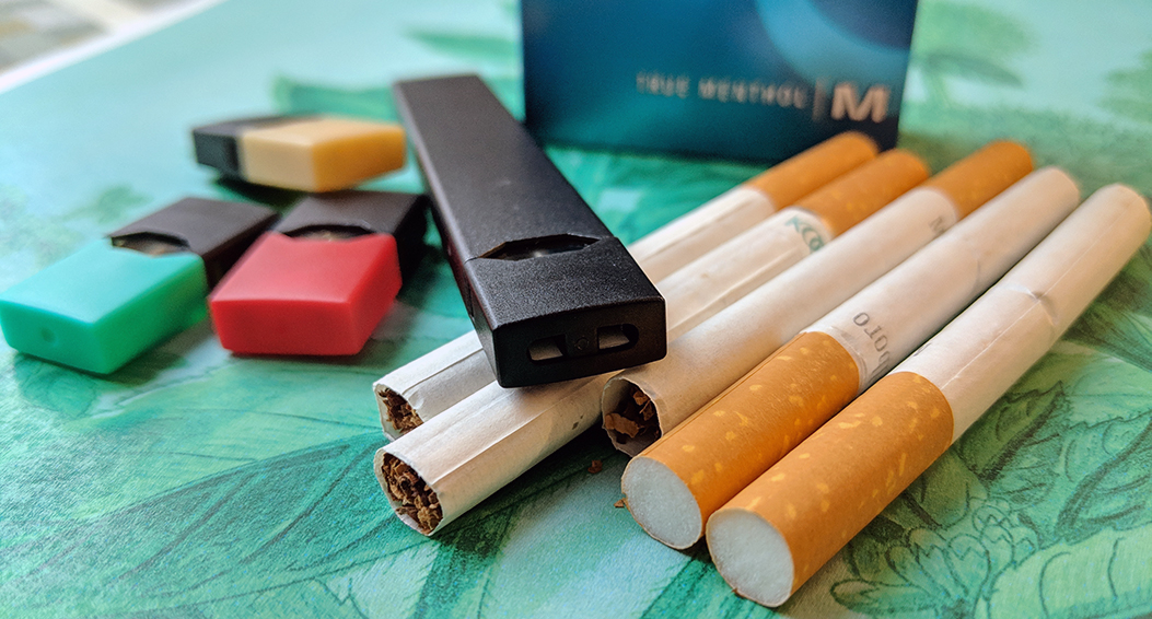 Juul and menthol cigarettes