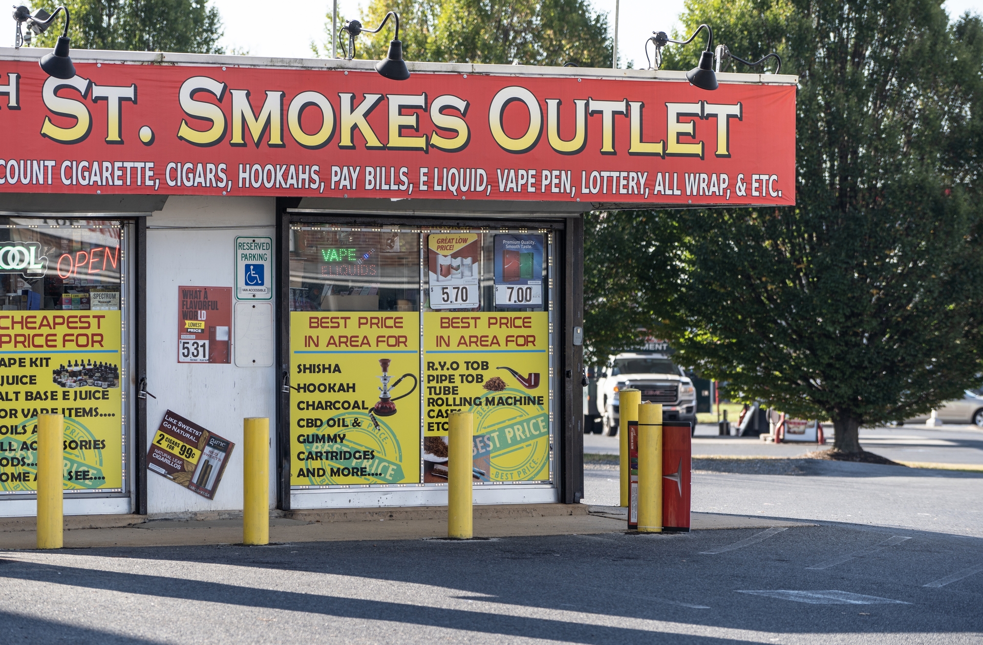 A smoke shop