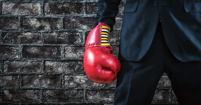 boxing glove leidos fight