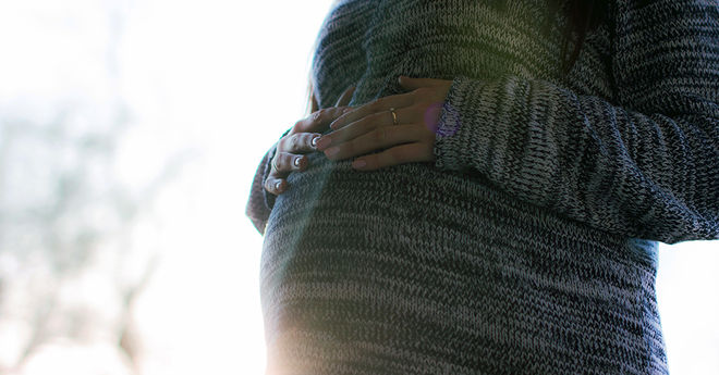 pregnant woman
