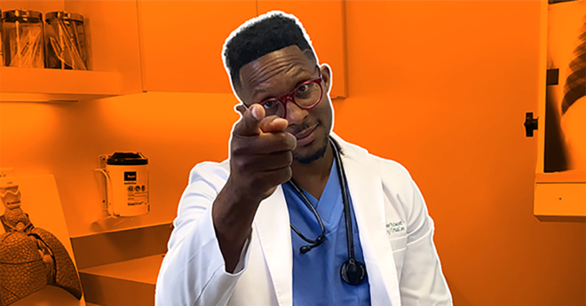 Doctor from vaping vs immune ad system pointing