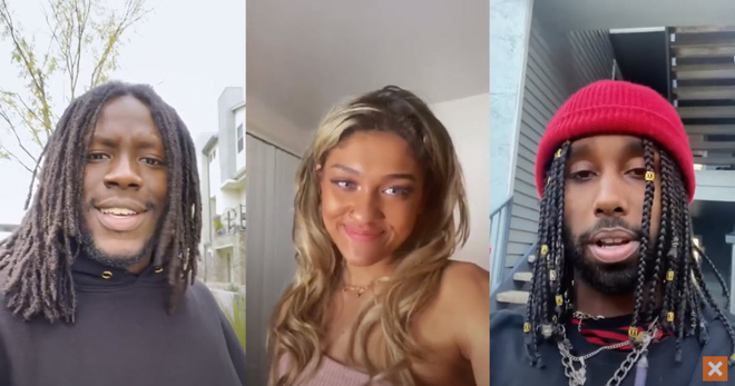 Image of the influencers from the Quit Together campaign