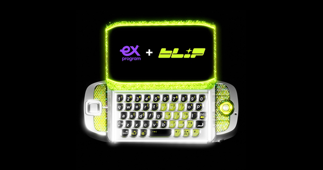 EX Program and Blip on a sidekick phone