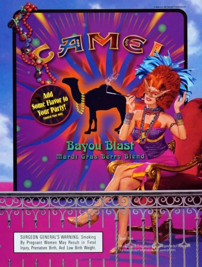 Camel Bayou Blast ad