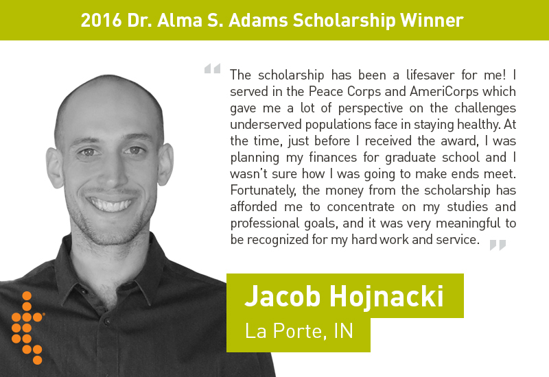 scholarship winner jacob hojnacki