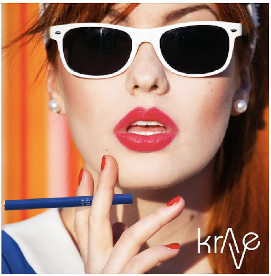 Krave e-cigarette ad