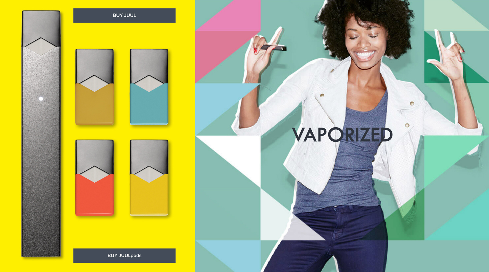 JUUL Vaporized Ad